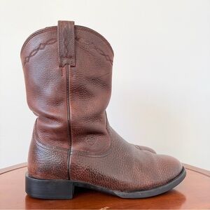 Ariat Men's Distressed Brown Leather Western Cowboy Boot | US 10